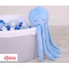 Peluche Polpo Coccolone per Neonati Blu