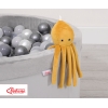 Peluche Polpo Coccolone per Neonati Giallo Miele