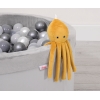 Peluche Polpo Coccolone per Neonati Giallo Miele