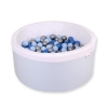 Piscina di Palline con 200 Palline Colorate Blu