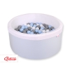 Piscina di Palline con 200 Palline Colorate Blu