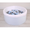 Piscina di Palline con 200 Palline Colorate Blu