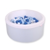 Piscina di Palline con 200 Palline Colorate Blu