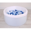 Piscina di Palline con 200 Palline Colorate Blu