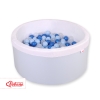 Piscina di Palline con 200 Palline Colorate Blu