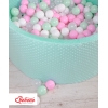 Piscina di Palline con 200 Palline Colorate Menta