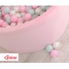 Piscina di Palline per Bambini Rosa per Ragazze