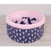 Piscina Morbida con Palline Blu Conigli