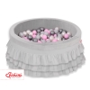 Piscina Morbida con Palline Grigio