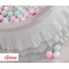Piscina Morbida con Palline Grigio