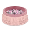 Piscina Morbida con Palline Rosa Scuro