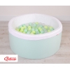 Piscina per Palline con 200 Palline Menta