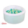 Piscina per Palline con 200 Palline Menta