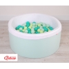 Piscina per Palline con 200 Palline Menta