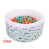 Piscina per Palline con 200 Palline Menta
