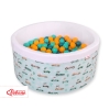 Piscina per Palline con 200 Palline Menta