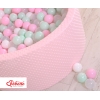 Piscina per Palline con 200 Palline Rosa