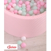 Piscina per Palline con 200 Palline Rosa