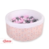 Piscina per Palline con 200 Palline Rosa Ballerine