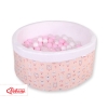 Piscina per Palline con 200 Palline Rosa Ballerine