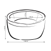 Piscina Vuota per Palline Viola Pastello