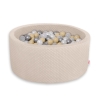 Piscina per bambini con paline beige