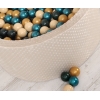 Piscinetta Morbida di Palline con Palline Beige