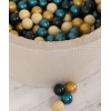 Piscinetta Morbida di Palline con Palline Beige