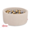 Piscinetta Morbida di Palline con Palline Beige