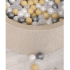 Piscina con palline per la cameretta beige