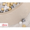 Piscina beige palline cameretta bambini