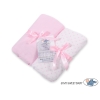 Lenzuolo con angoli in cotone per culla - 2 pezzi Rosa Set