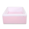Quadrato Piscina di Palline per Bambini Rosa