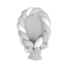 Riduttore & Paracolpi Treccia 2 in 1 Bianca Grigio