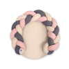 Riduttore Intrecciato Tappetino 2 in 1 Beige Antracite Rosa Scuro