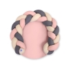 Riduttore Intrecciato Tappetino 2 in 1 Beige Antracite Rosa Scuro