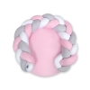 Riduttore Intrecciato Tappetino 2 in 1 Rosa Bianca Grigio