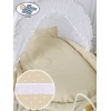 Romantica Culla Vintage in Vimini Completa Bianca Beige Cristina