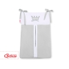Sacca per Pannolini per Lettino Neonato Grigio Little Prince/Princess