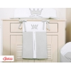 Sacca per Pannolini per Lettino Neonato Grigio Little Prince/Princess