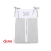 Sacca per Pannolini per Lettino Neonato Grigio Little Prince/Princess