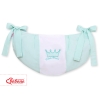 Sacca Portagiochi per Lettino - Cuori Menta Little Prince/Princess