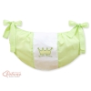 Sacca Portagiochi per Lettino - Cuori Verde Little Prince/Princess