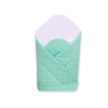Sacco Nanna con Struttura Rigida - Cuori Menta Pois Bianchi Cuori
