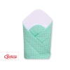 Sacco Nanna con Struttura Rigida - Cuori Menta Pois Bianchi Cuori