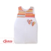 Sacco Nanna Neonato Arancio a Strisce Cuori