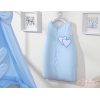 Sacco Nanna Neonato Blu Cuori