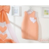 Sacco Nanna per Neonati Arancio Cuori