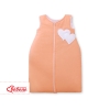 Sacco Nanna per Neonati Arancio Cuori