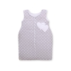 Sacco per Dormire Grigio Pois Bianchi Cuori